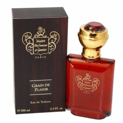 Grain De Plaisir Eau De Toilette Spray 3.3 Oz / 100 Ml for Men by Maitre Parfumeur Et Gantier