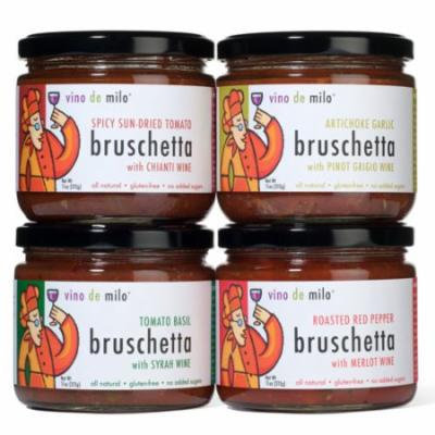 Bruschetta by Vino de Milo - Spicy Sun Dried Tomato
