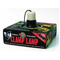 Zoo Med Laboratories SZMLF12 Clamp Lamp With Porcelain Socket