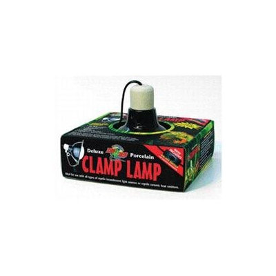 Zoo Med Laboratories SZMLF12 Clamp Lamp With Porcelain Socket
