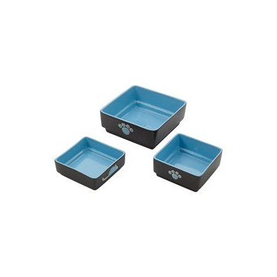 Ethical Pet Products Ethical Pet Four Square Cat Dish Blue