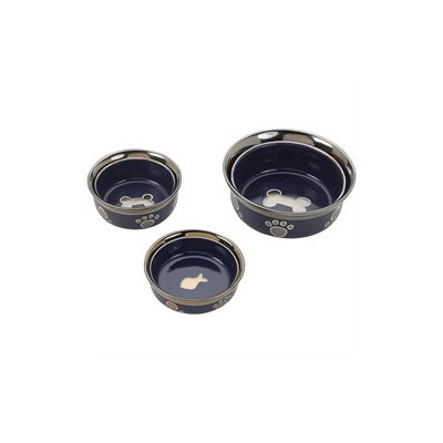 Ethical Pet Ritz Copper Rim Dog Dish