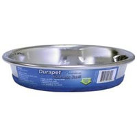 Ourpet S Company Ourpets Company SS08CD Stainless Steel Durapet Cat Dish 8 Ounce