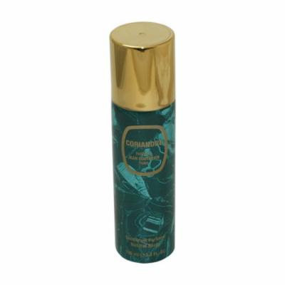 Coriandre Deodorant Parfume Natural Spray 3.3 Oz / 100 Ml for Women by Jean Couturier