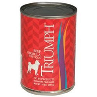 Triumph Pet Industries Triumph Canned Dog Food Case 13.2oz Beef