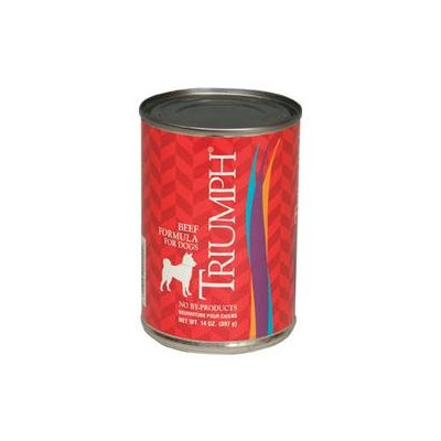 Triumph Pet Industries Triumph Canned Dog Food Case 13.2oz Beef