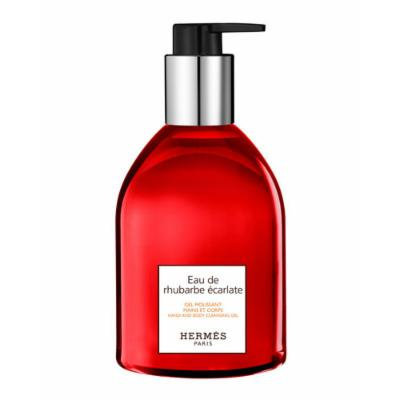HermÈS Eau de rhubarbe &carlate Hand & Body Cleansing Gel, 10 oz.