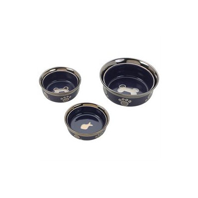 Ethical Pet Ritz Copper Rim Dog Dish