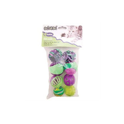 Ourpet's Company Ourpets Company 090034 Medium Rollin In Fun 8 Piece Multipk
