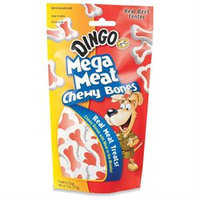 United Pet Group - Dingo P-80041 Mega Meat Chewy Bones 6 Ounce