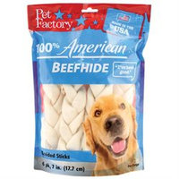 American Beefhide Braided Stick Dog Treat