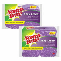Scotch-Brite Stay Clean Scrub Sponge - 4.8