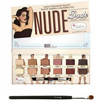 theBalm NUDE 'dude Eyeshadow Palette w/Twinbeauty Brush