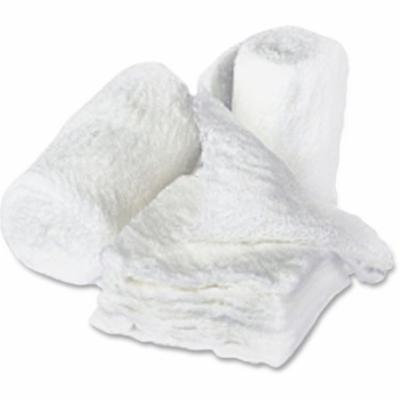 Medline Bulkee II Cotton Gauze Bandages - 6 Ply - 4.50