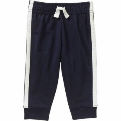 Garanimals Newborn Baby Boy Solid Taped Jersey Joggers Pants