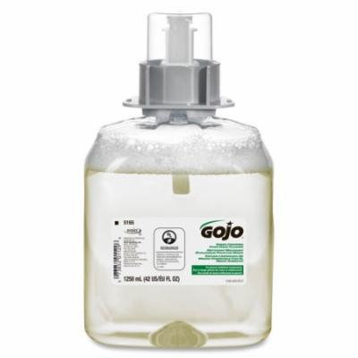 Gojo Green Certified Foam Soap FMX-12 Refill - 42.3 fl oz (1250 mL) - Hand - Yellow - 3 / Carton GOJ516503CT