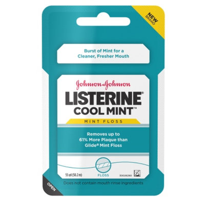 LISTERINE Floss Cool Mint,55 yds