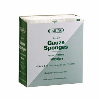 Caring Woven Sterile Gauze Sponges - 2