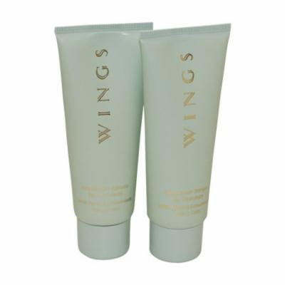 Wings Extraordinary Perfumed Body Moisturizer 2 X 3.4 Oz / 100 Ml for Women by Giorgio Beverly Hills
