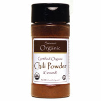 Swanson Certified Organic Chili Powder (Ground) 1.9 oz (53.9 grams) Pwdr