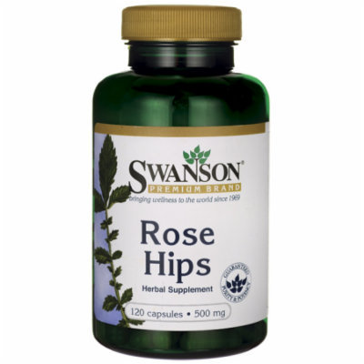 Swanson Rose Hips 500 mg 120 Caps