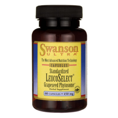 Swanson Leucoselect Grapeseed Phytosome 450 mg 60 Caps