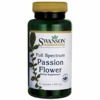 Swanson Full-Spectrum Passion Flower 500 mg 60 Caps