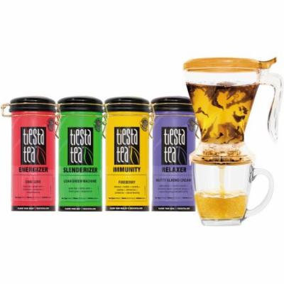 Tiesta Tea Assorted Loose Leaf Tea Starter Kit, 5 pc