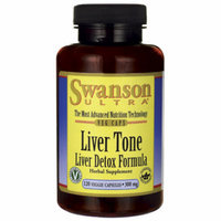 Swanson Liver Tone Liver Detox Formula 300 mg 120 Veg Caps