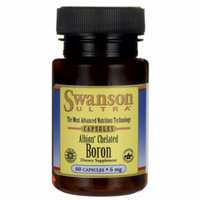 Swanson Albion Chelated Boron 6 mg 60 Caps
