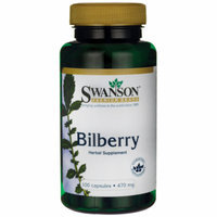 Swanson Bilberry Fruit 470 mg 100 Caps