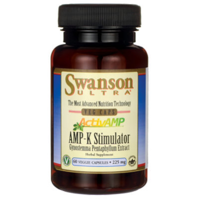 Swanson Activamp Amp-K Stimulator 225 mg 60 Veg Caps