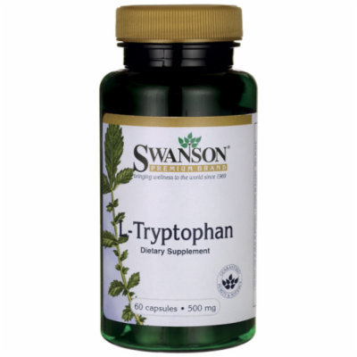 Swanson L-Tryptophan 500 mg 60 Caps