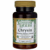 Swanson Chrysin Passion Flower Extract 30 Veg Caps