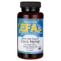 Swanson Made with Organic Coco Hemp Coconut Oil 60 Sgels