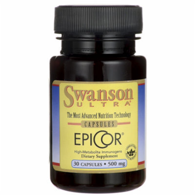 Swanson Epicor High-Metabolite Immunogens 500 mg 30 Caps
