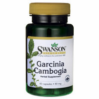 Swanson Garcinia Cambogia 5:1 Extract 80 mg 60 Caps