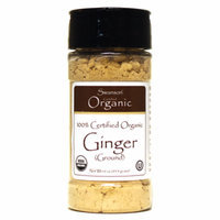 Swanson 100% Certified Organic Ginger (Ground) 1.6 oz (45.4 grams) Pwdr