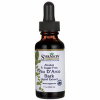 Swanson Pau D'Arco Bark Liquid Extract (Alcohol 1 fl oz (29.6 ml) Liquid