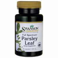 Swanson Full Spectrum Parsley Leaf 400 mg 60 Caps