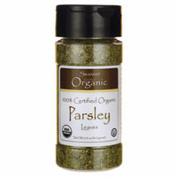 Swanson 100% Certified Organic Parsley Leaves 0.5 oz (14.2 grams) Flakes