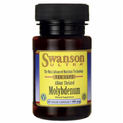 Swanson Albion Chelated Molybdenum 400 mcg 60 Veg Caps