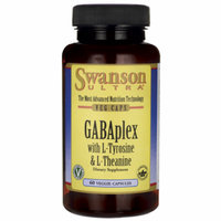 Swanson Gabaplex w/L-Tyrosine & L-Theanine 60 Veg Caps