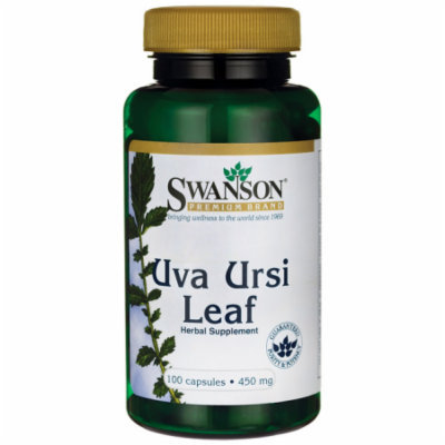 Swanson Uva Ursi Leaf 450 mg 100 Caps