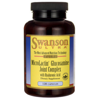 Swanson Microlactin Glucosamine Joint Complex wi 120 Caps