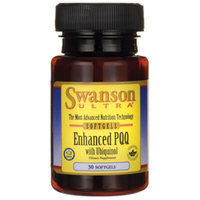 Swanson Enhanced Pqq with Ubiquinol 30 Sgels