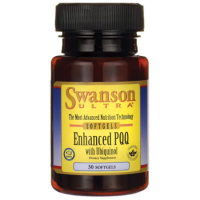 Swanson Enhanced Pqq with Ubiquinol 30 Sgels