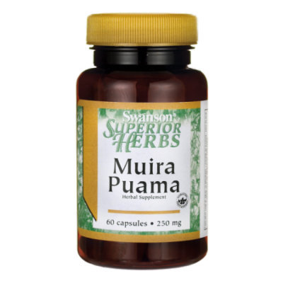 Swanson Muira Puama (10:1) 250 mg 60 Caps