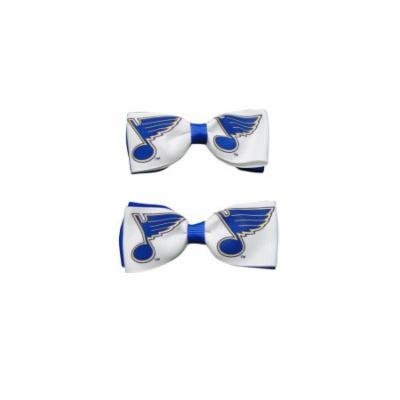 St. Louis Blues Hair Bow Pair