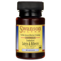 Swanson Standardized Lutein & Bilberry 60 Sgels